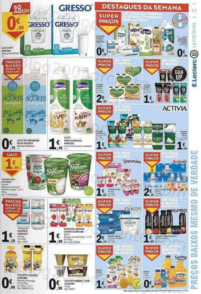 Antevisão Folheto E-LECLERC Promoções de 25 agosto a 31 agosto