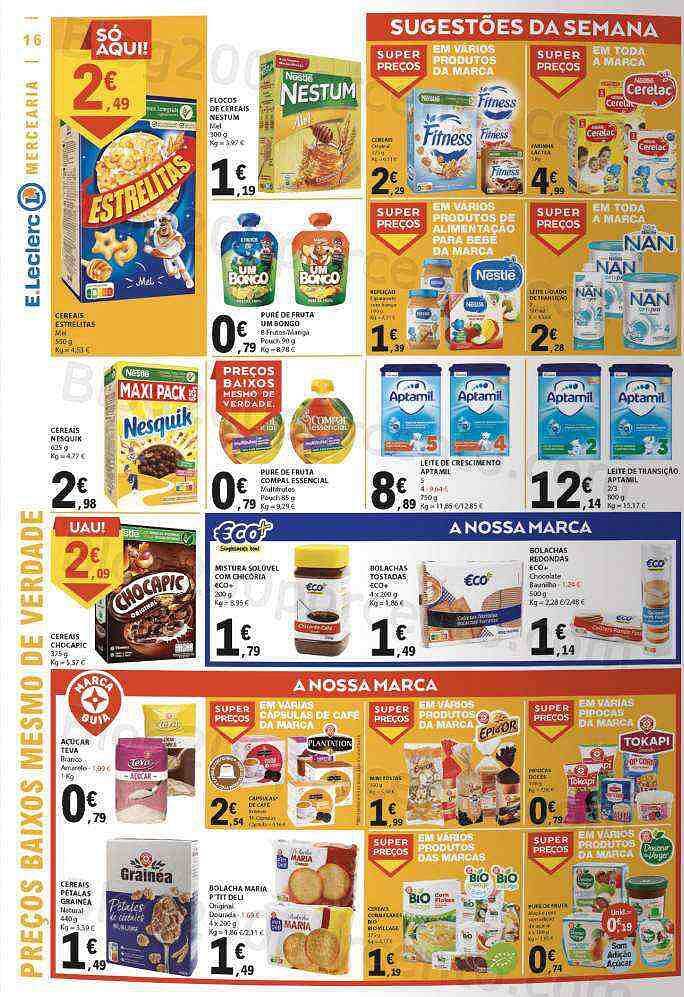 Antevisão Folheto E-LECLERC Promoções de 25 agosto a 31 agosto