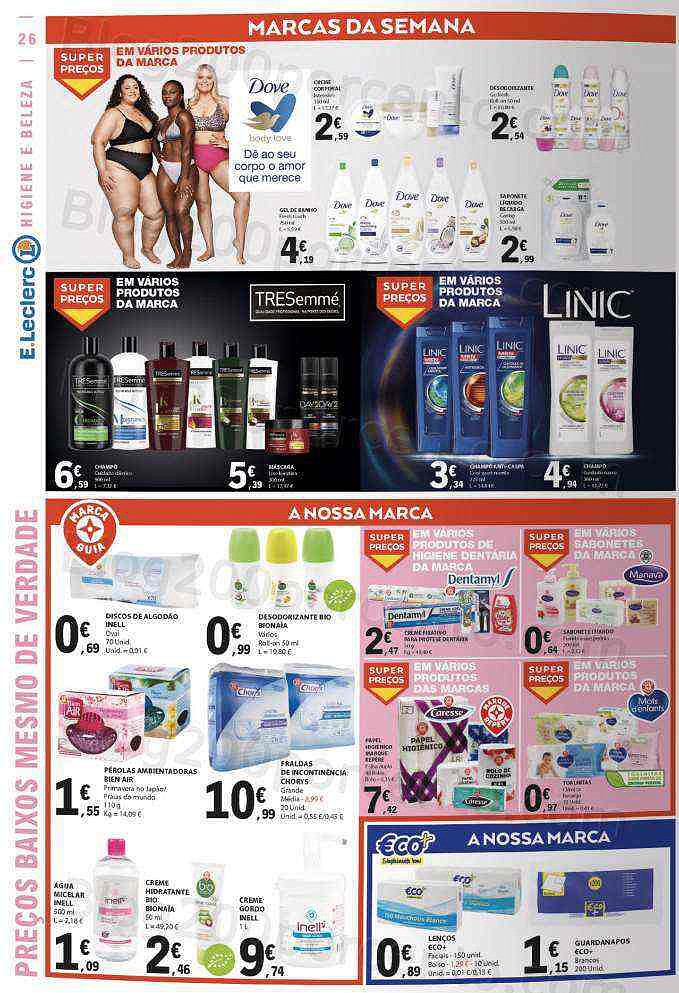 Antevisão Folheto E-LECLERC Promoções de 25 agosto a 31 agosto