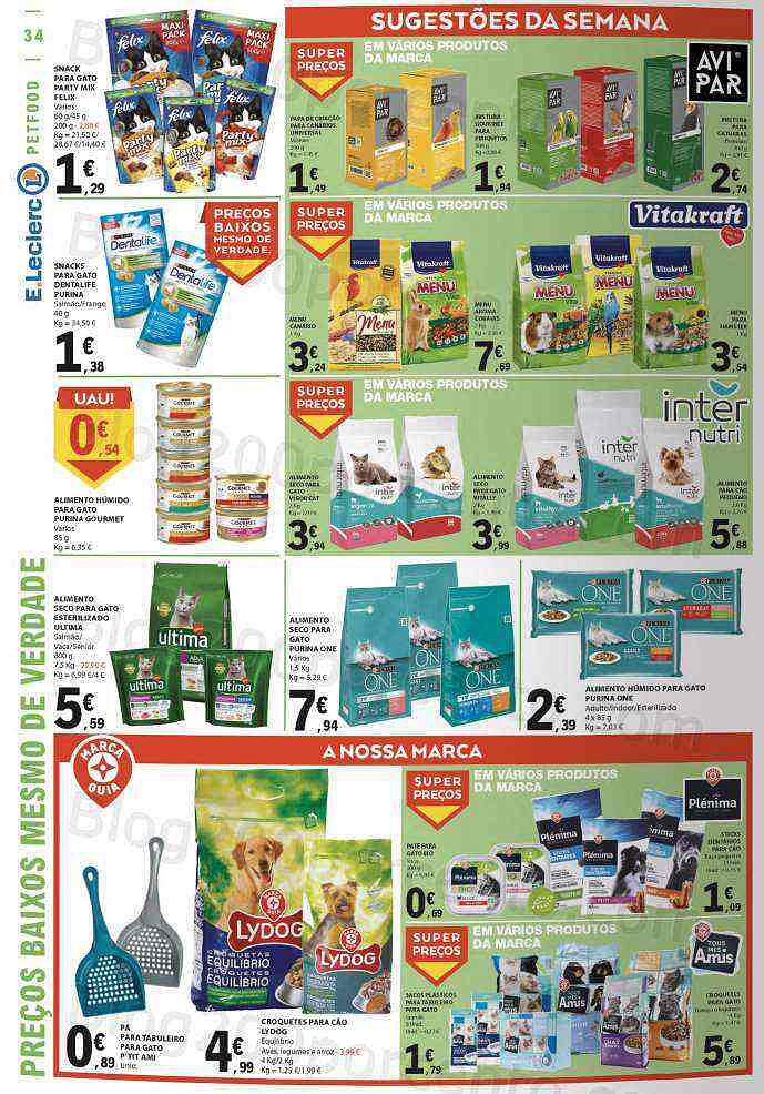 Antevisão Folheto E-LECLERC Promoções de 25 agosto a 31 agosto