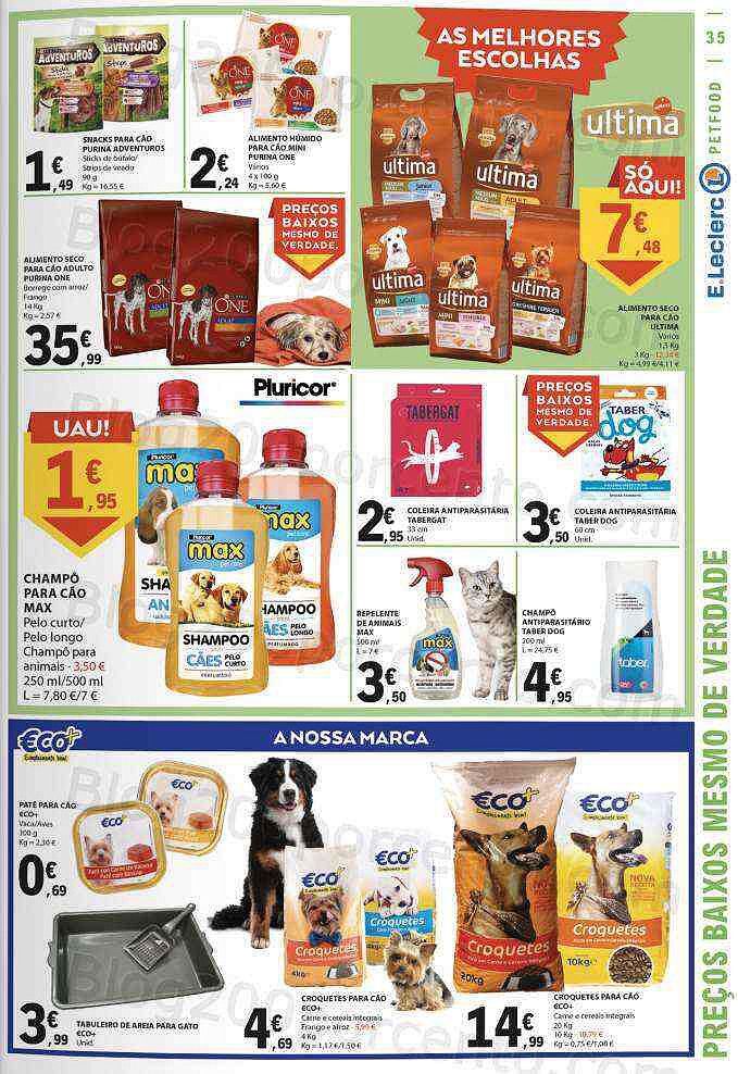 Antevisão Folheto E-LECLERC Promoções de 25 agosto a 31 agosto