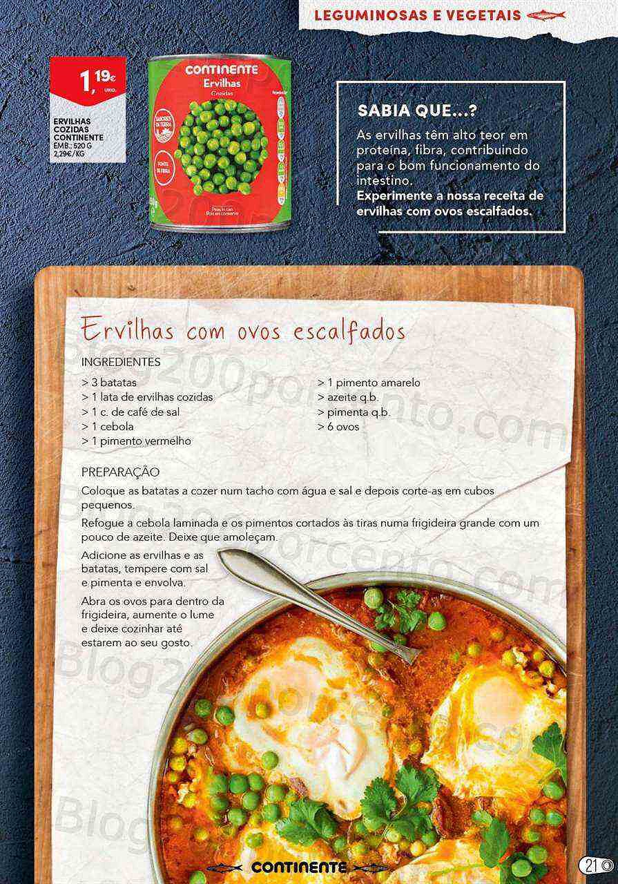 Antevisão Folheto CONTINENTE Especial Conservas Promoções de 16 agosto a 4 setembro