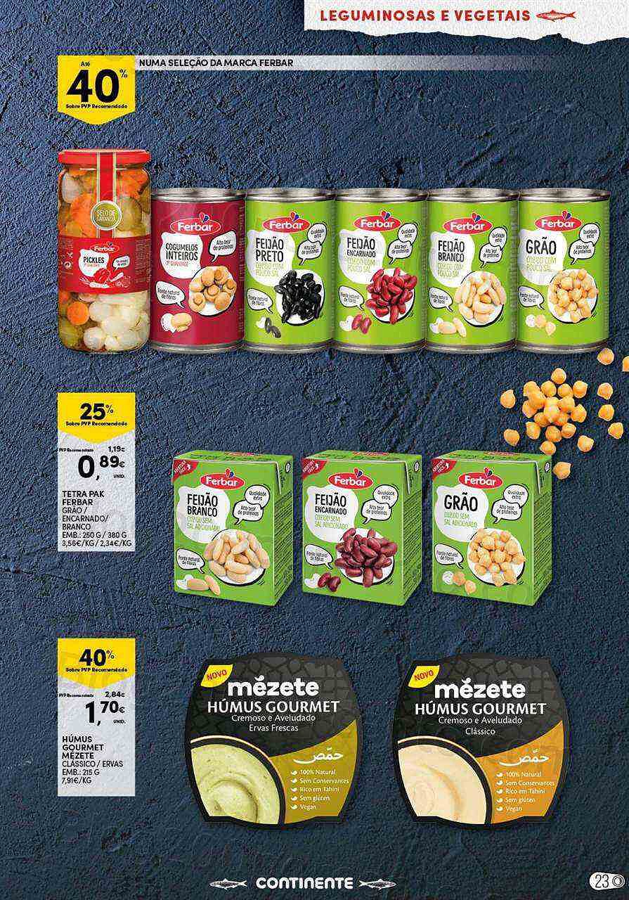 Antevisão Folheto CONTINENTE Especial Conservas Promoções de 16 agosto a 4 setembro