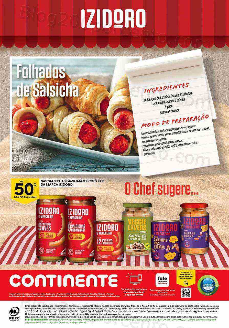 Antevisão Folheto CONTINENTE Especial Conservas Promoções de 16 agosto a 4 setembro