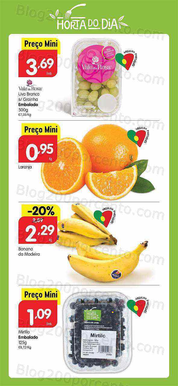 Antevisão Folheto MINIPREÇO Extra Promoções de 25 a 31 agosto