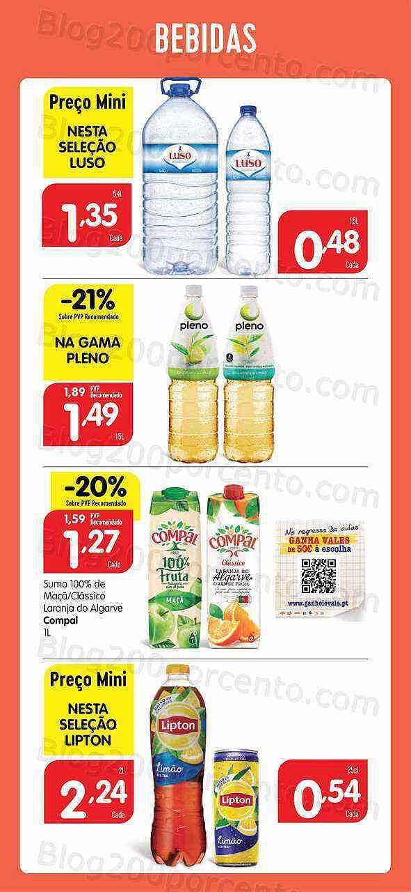Antevisão Folheto MINIPREÇO Extra Promoções de 25 a 31 agosto