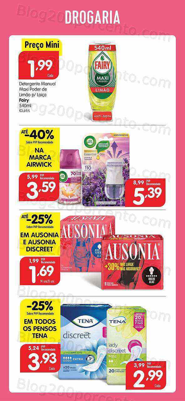 Antevisão Folheto MINIPREÇO Extra Promoções de 25 a 31 agosto