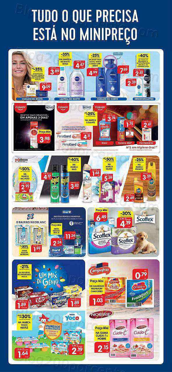 Antevisão Folheto MINIPREÇO Extra Promoções de 25 a 31 agosto