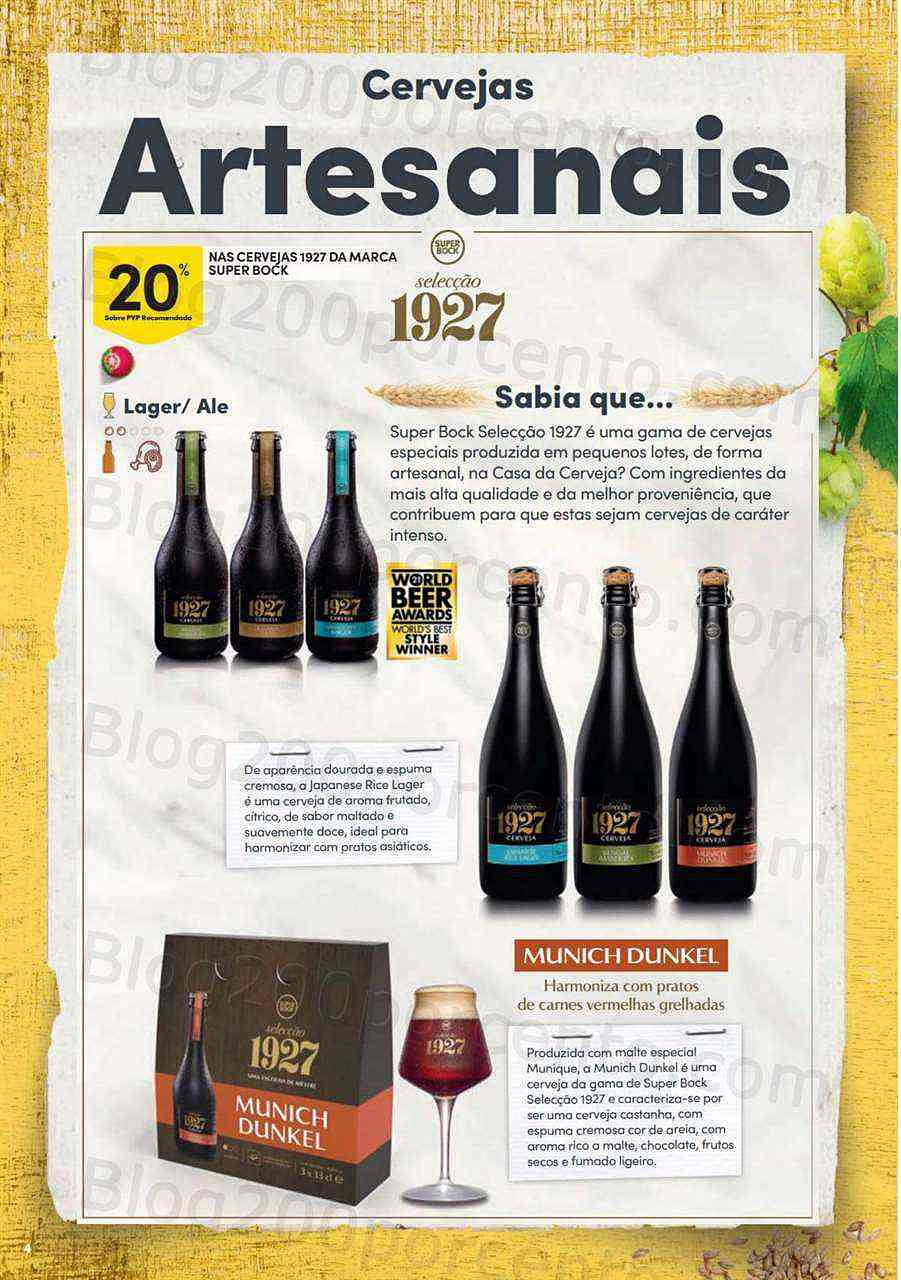 Antevisão Folheto CONTINENTE Especial Cervejas Promoções de 16 agosto a 11 setembro