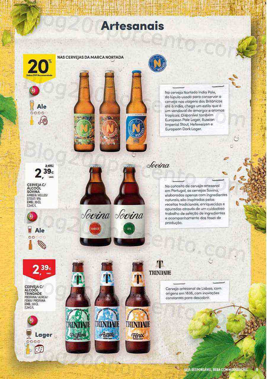 Antevisão Folheto CONTINENTE Especial Cervejas Promoções de 16 agosto a 11 setembro