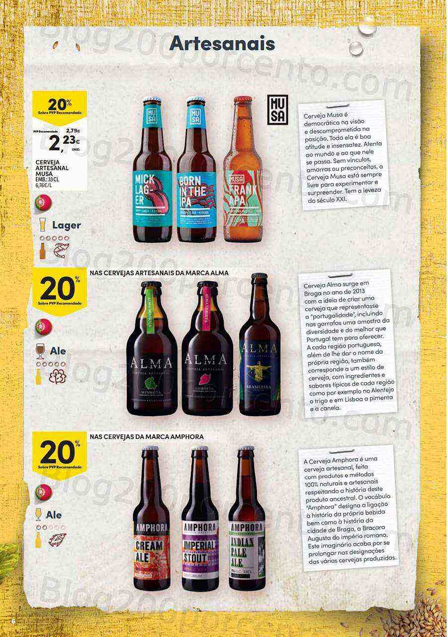 Antevisão Folheto CONTINENTE Especial Cervejas Promoções de 16 agosto a 11 setembro