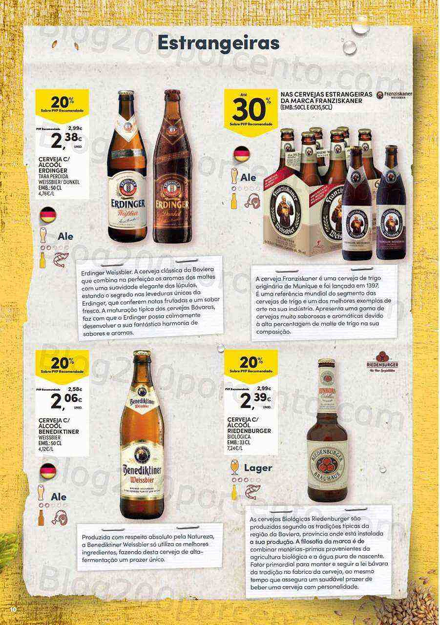 Antevisão Folheto CONTINENTE Especial Cervejas Promoções de 16 agosto a 11 setembro
