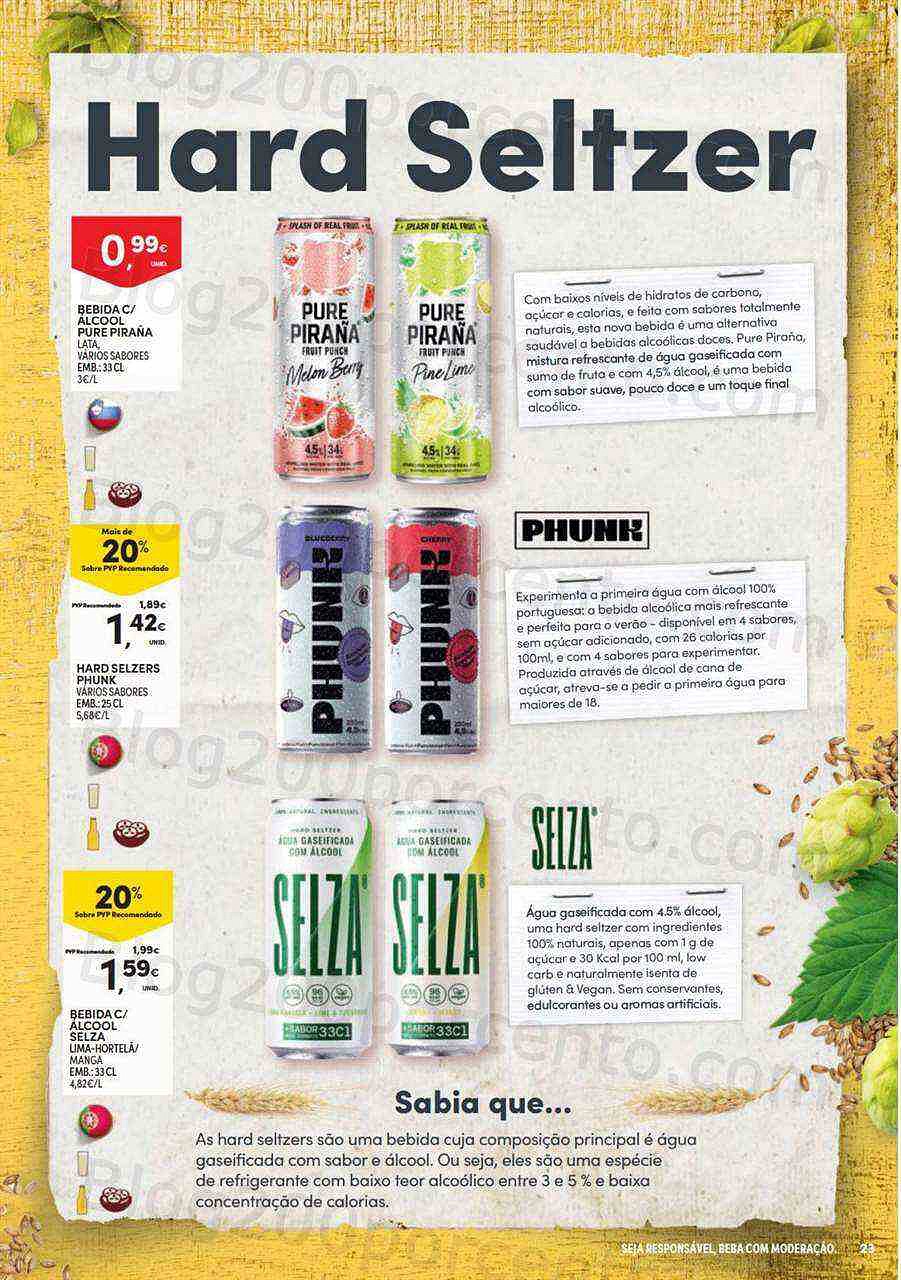 Antevisão Folheto CONTINENTE Especial Cervejas Promoções de 16 agosto a 11 setembro