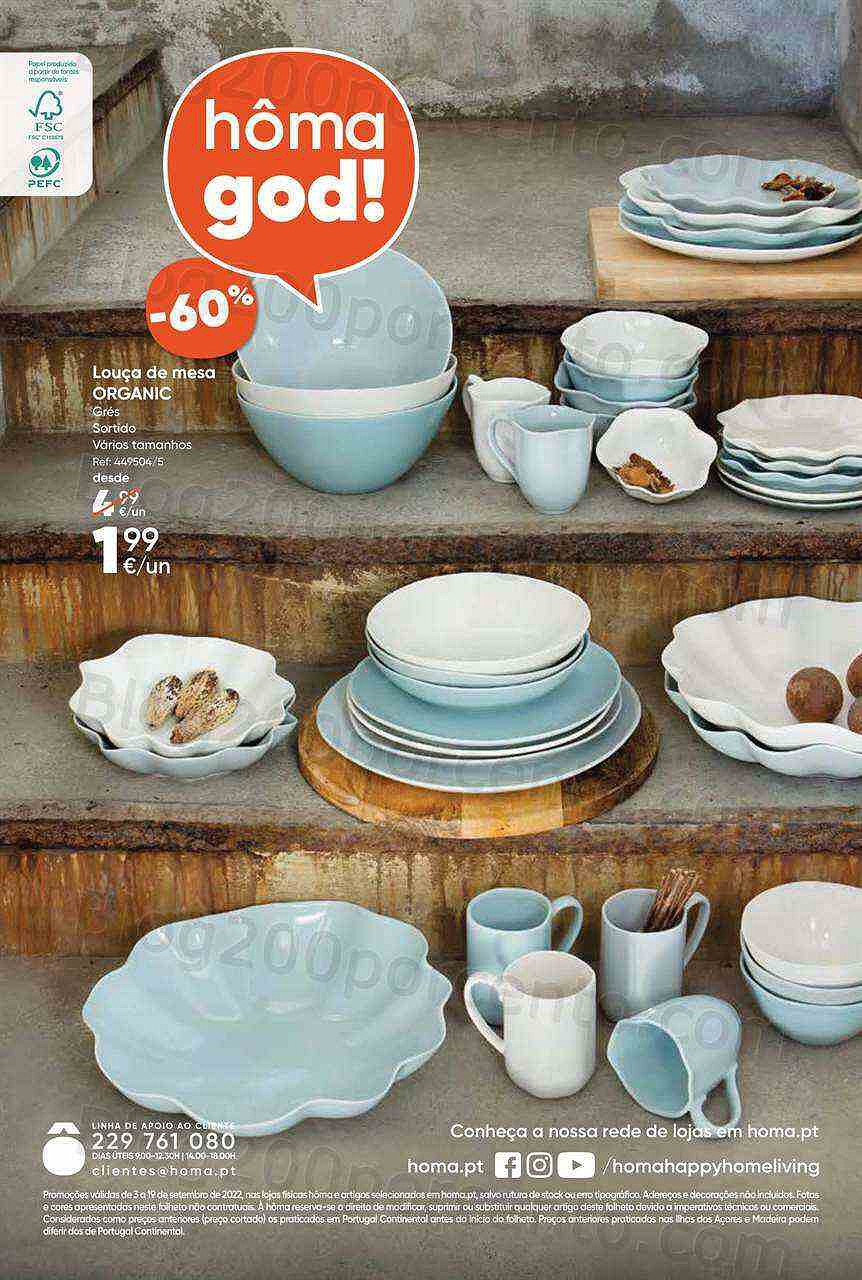 Antevisão Folheto HÔMA God Promoções de 3 a 19 setembro