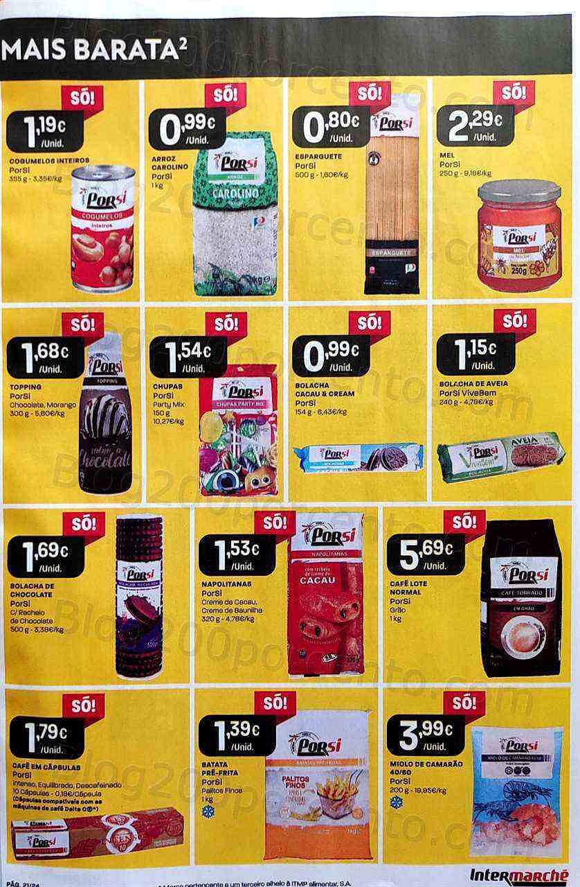 Antevisão Folheto INTERMARCHÉ Contact Promoções de 25 a 31 agosto
