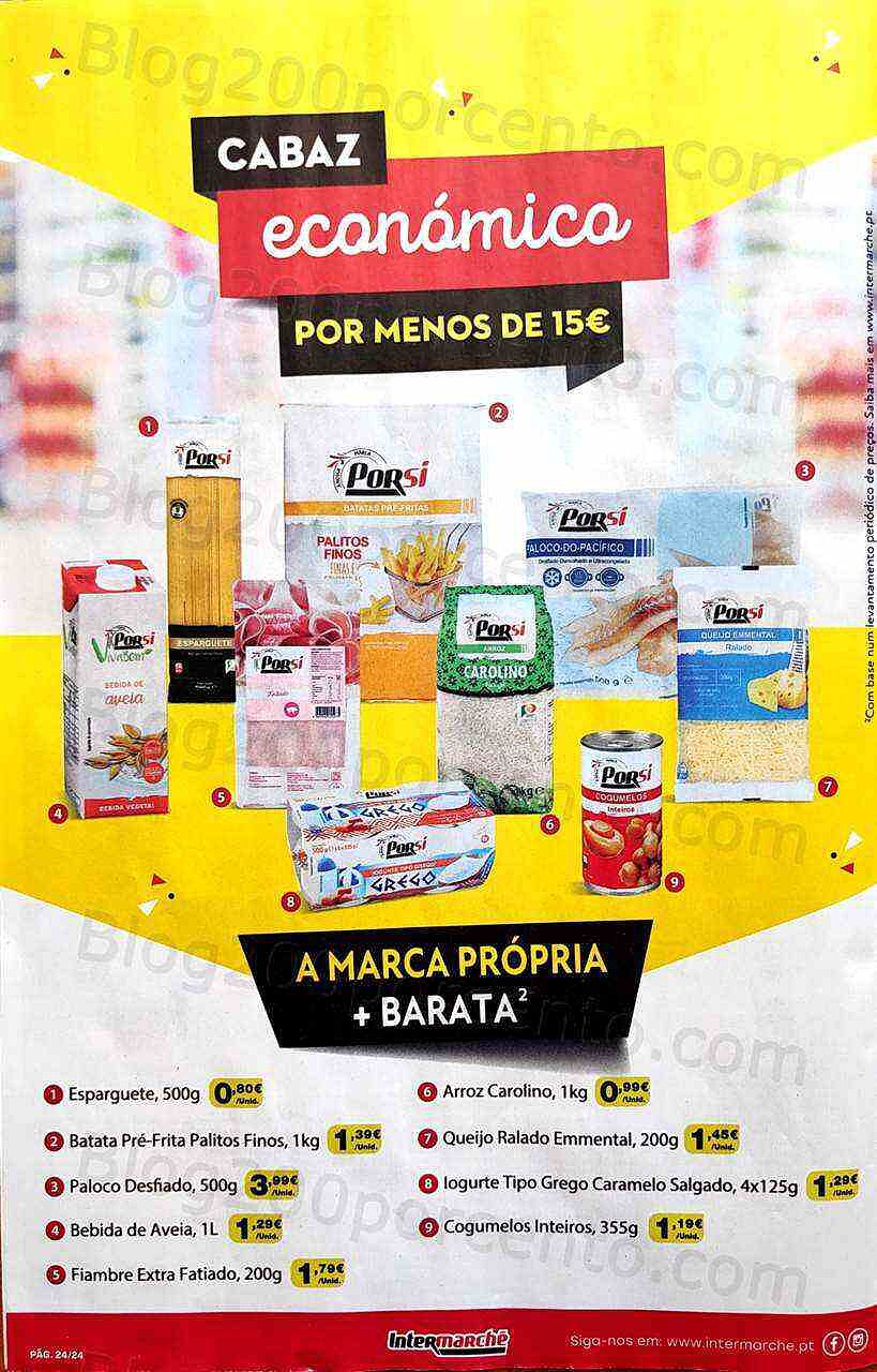 Antevisão Folheto INTERMARCHÉ Contact Promoções de 25 a 31 agosto
