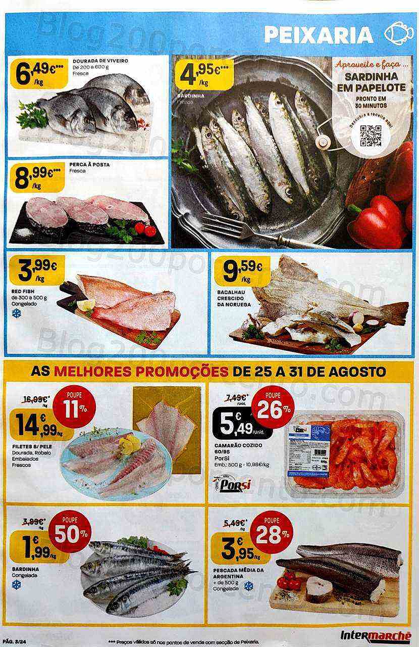 Antevisão Folheto INTERMARCHÉ Contact Promoções de 25 a 31 agosto