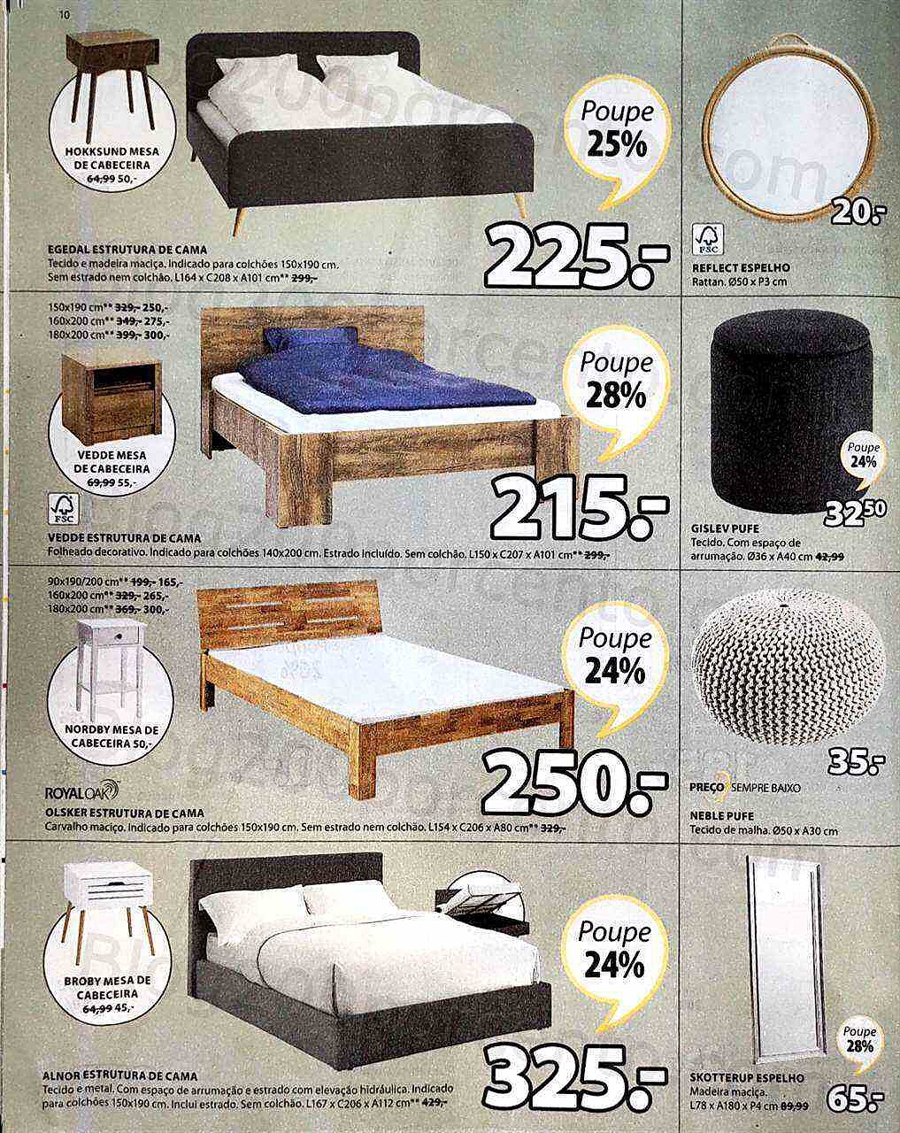 Antevisão Folheto JYSK Promoções de 1 a 14 setembro