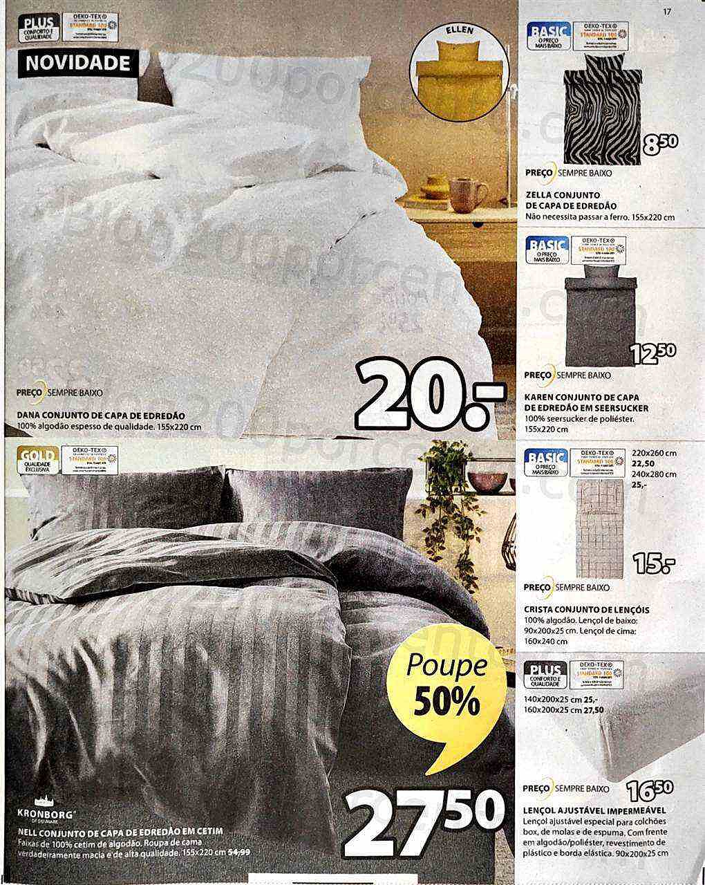 Antevisão Folheto JYSK Promoções de 1 a 14 setembro