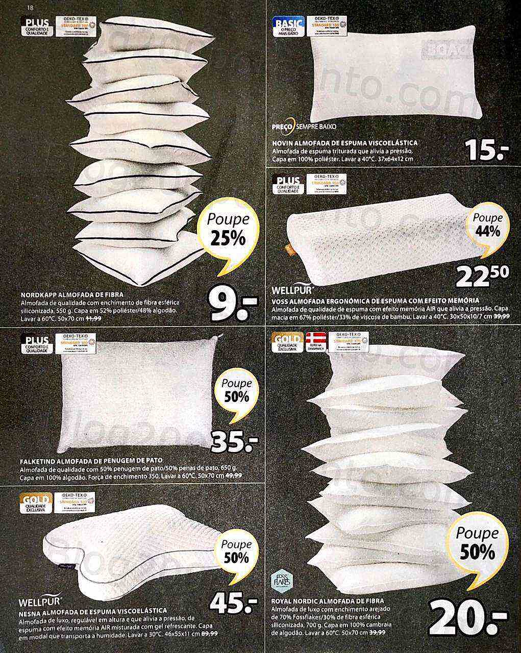 Antevisão Folheto JYSK Promoções de 1 a 14 setembro