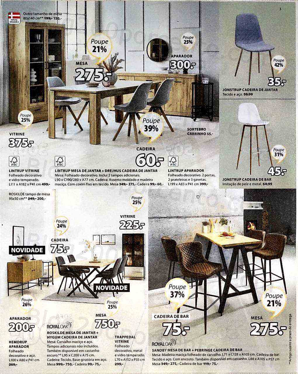 Antevisão Folheto JYSK Promoções de 1 a 14 setembro