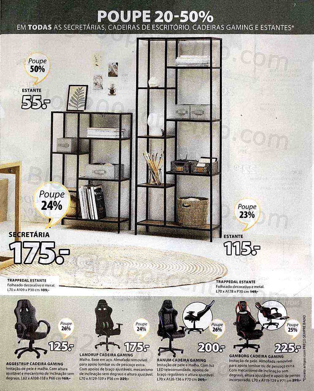 Antevisão Folheto JYSK Promoções de 1 a 14 setembro