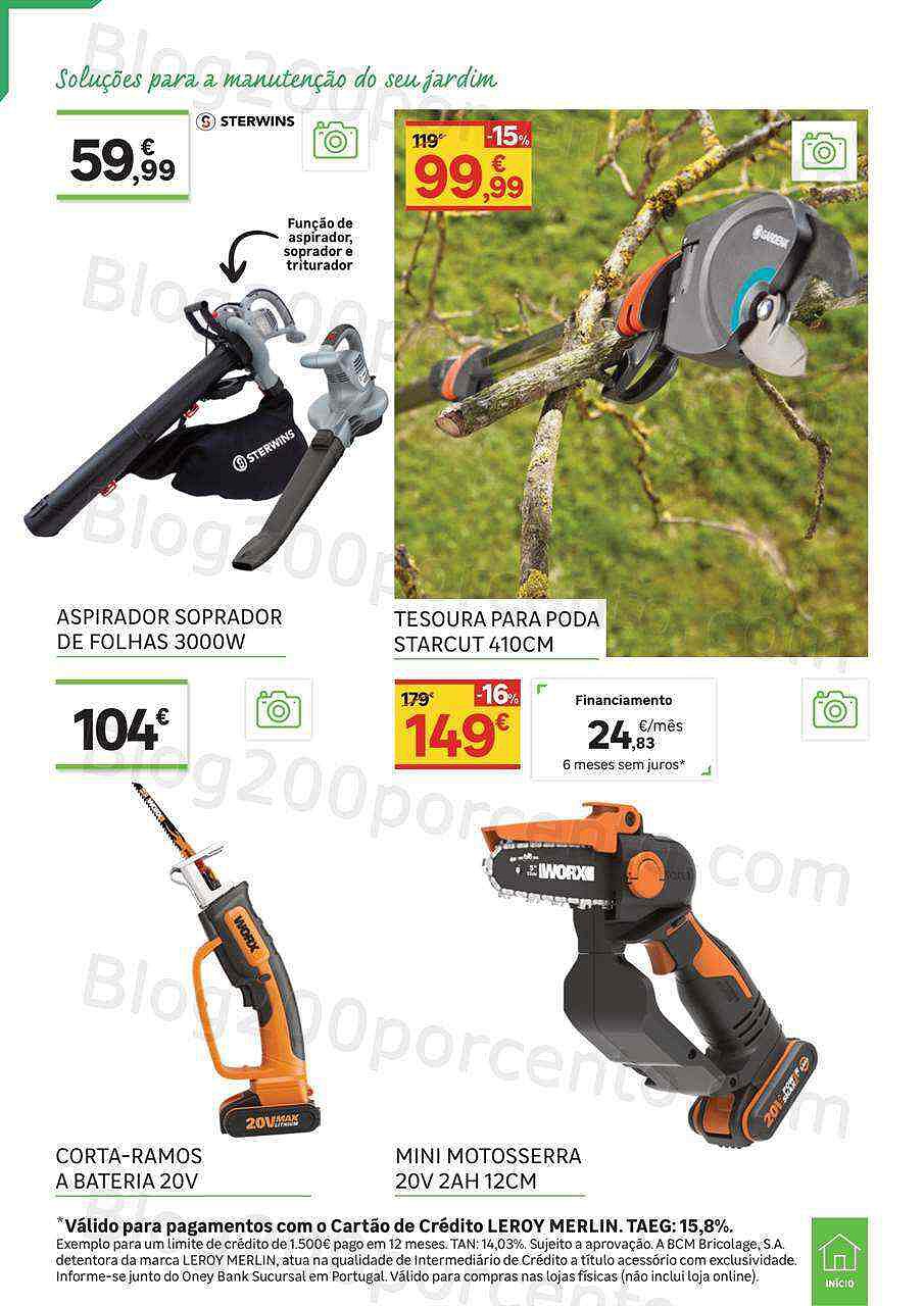 Antevisão Folheto LEROY MERLIN Promoções de 2 setembro a 17 outubro