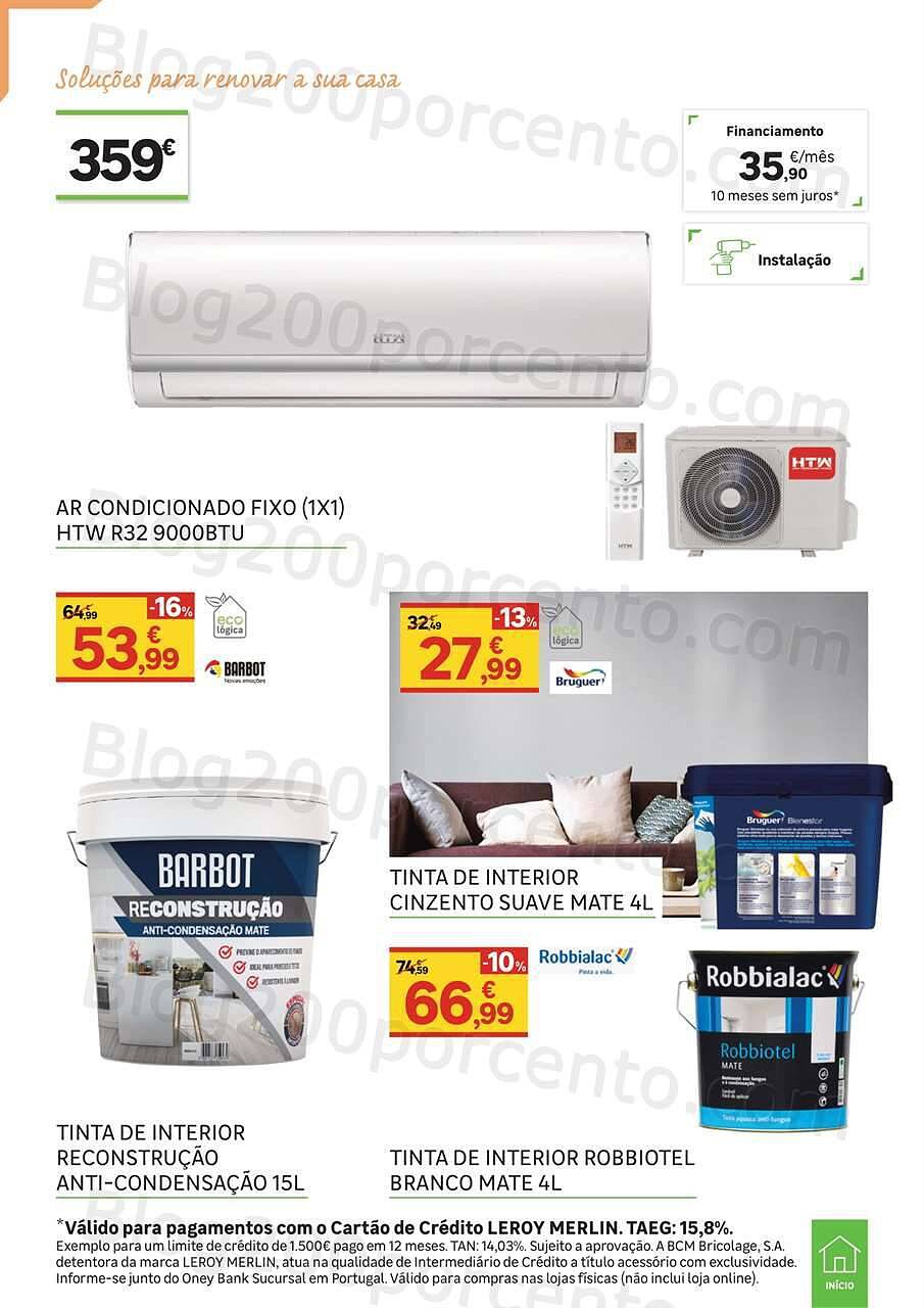 Antevisão Folheto LEROY MERLIN Promoções de 2 setembro a 17 outubro