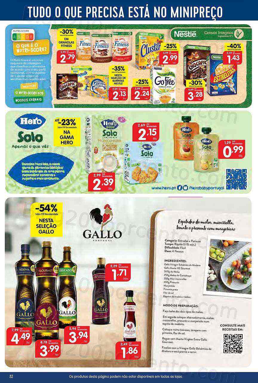 Antevisão Folheto MINIPREÇO Promoções de 25 a 31 agosto
