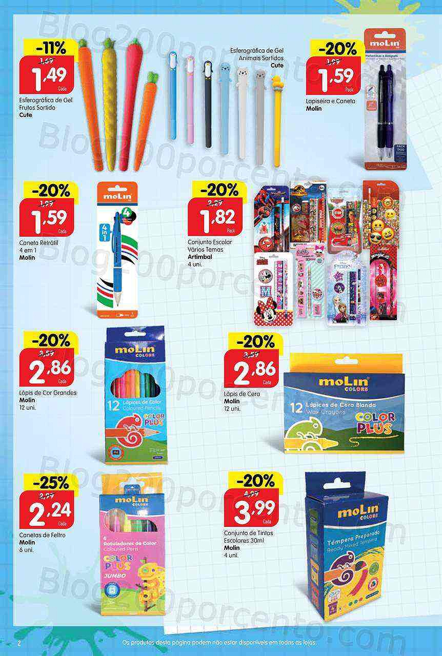 Antevisão Folheto MINIPREÇO Especial Regresso às Aulas Promoções de 25 agosto a 21 setembro