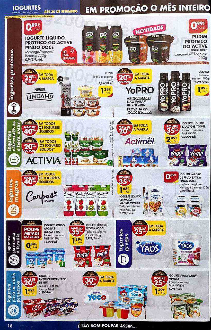 Antevisão Folheto PINGO DOCE Promoções de 30 Agosto a 5 setembro