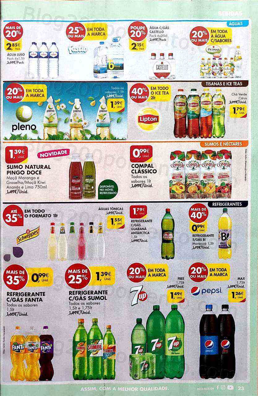 Antevisão Folheto PINGO DOCE Promoções de 30 Agosto a 5 setembro