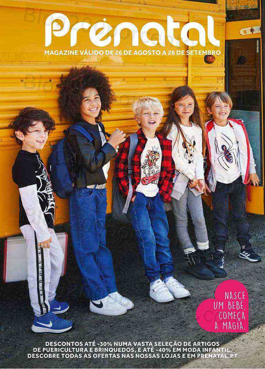 Antevisão Folheto PRÉ-NATAL Regresso às Aulas Promoções de 26 agosto a 26 setembro