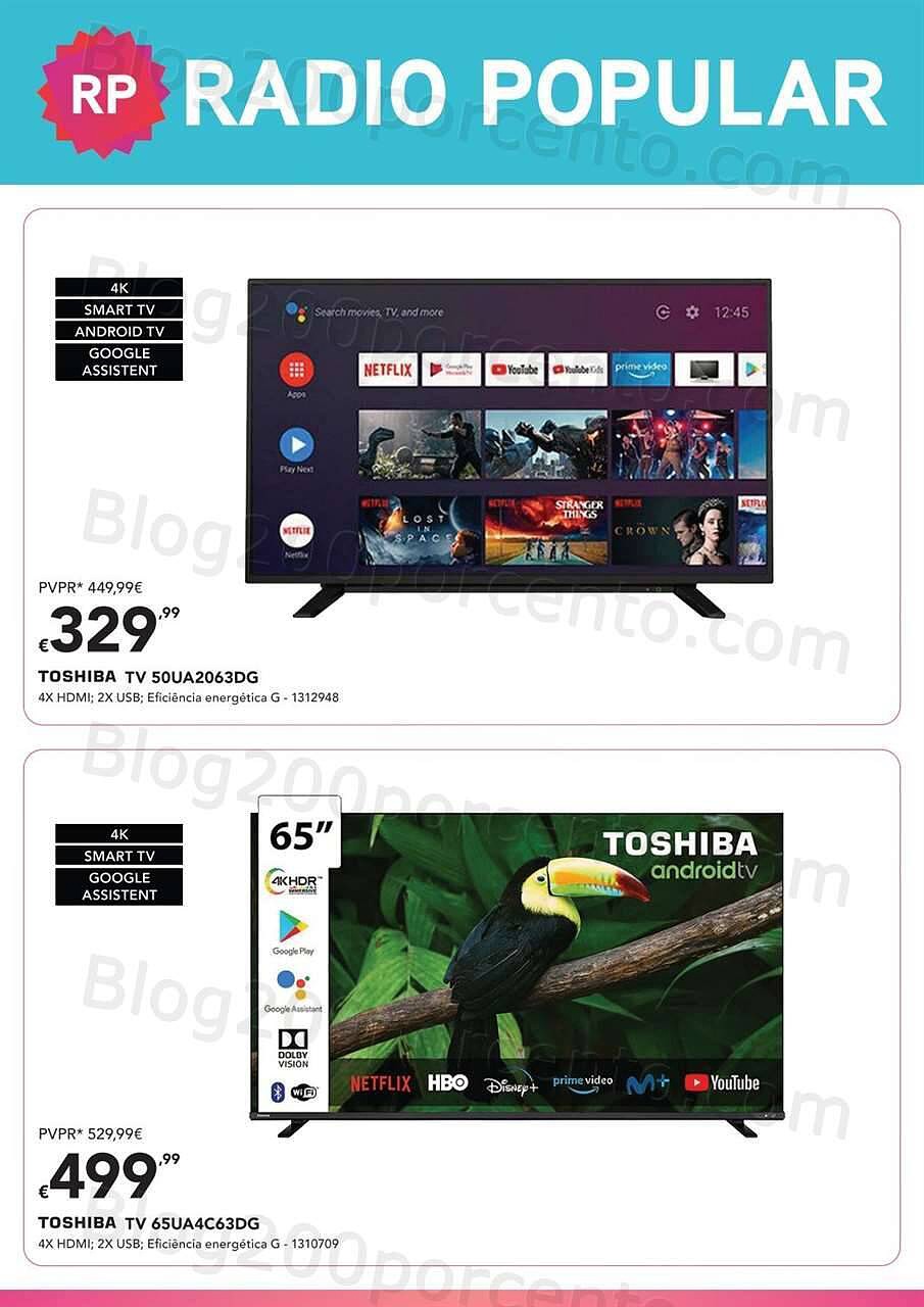 Antevisão Folheto RADIO POPULAR Tv's Promoções de 17 a 28 agosto