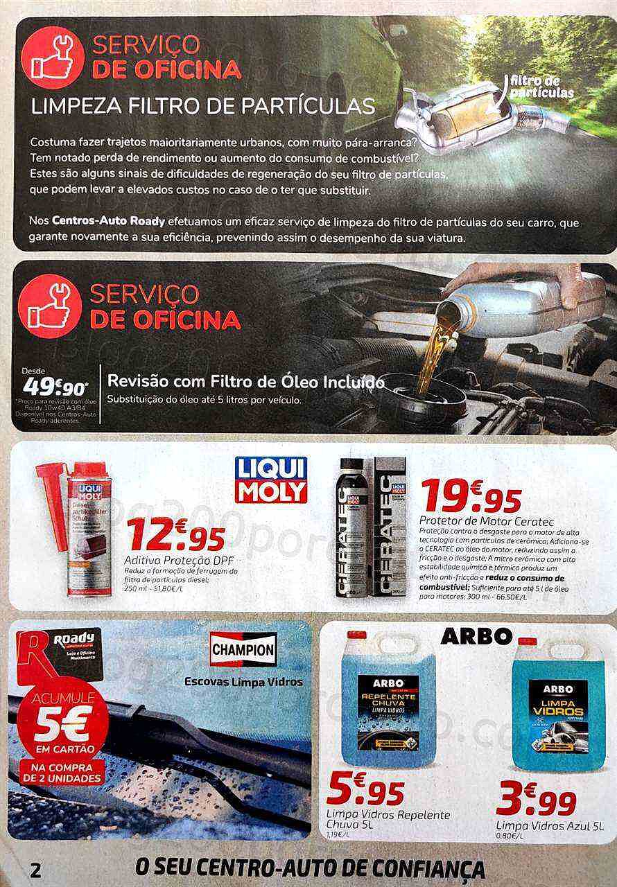 Antevisão Folheto ROADY Promoções de 25 agosto a 18 setembro