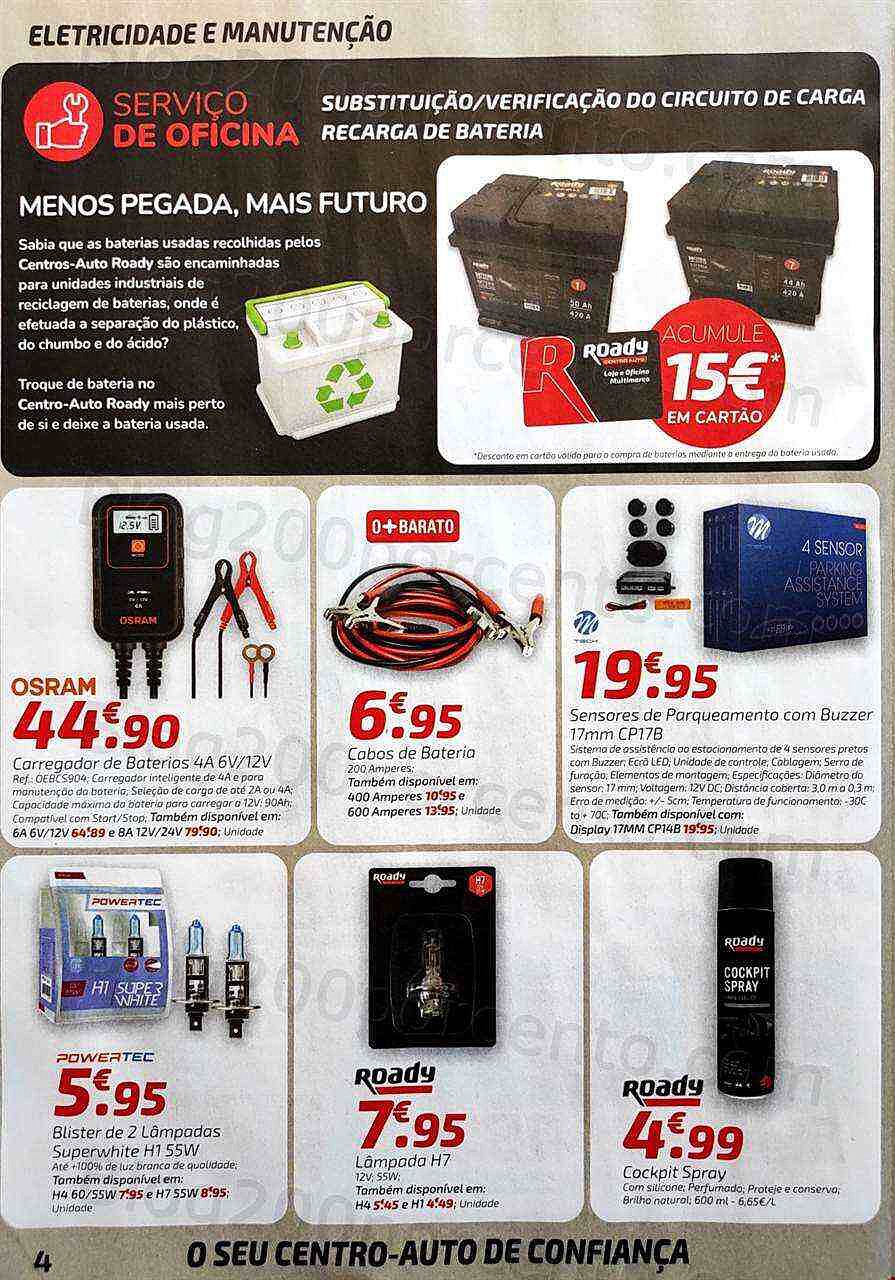 Antevisão Folheto ROADY Promoções de 25 agosto a 18 setembro