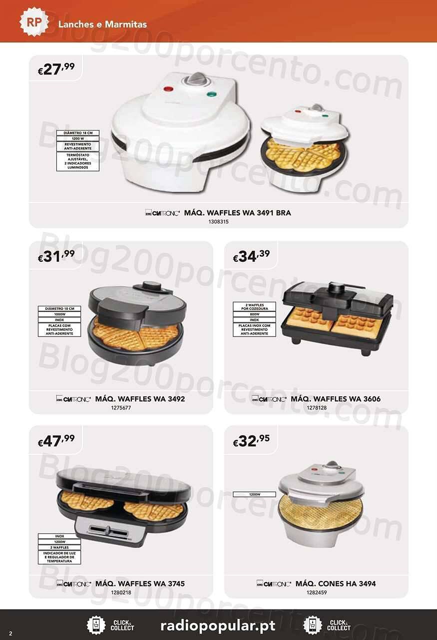 Antevisão Folheto RADIO POPULAR Especial Preparação de Lanches