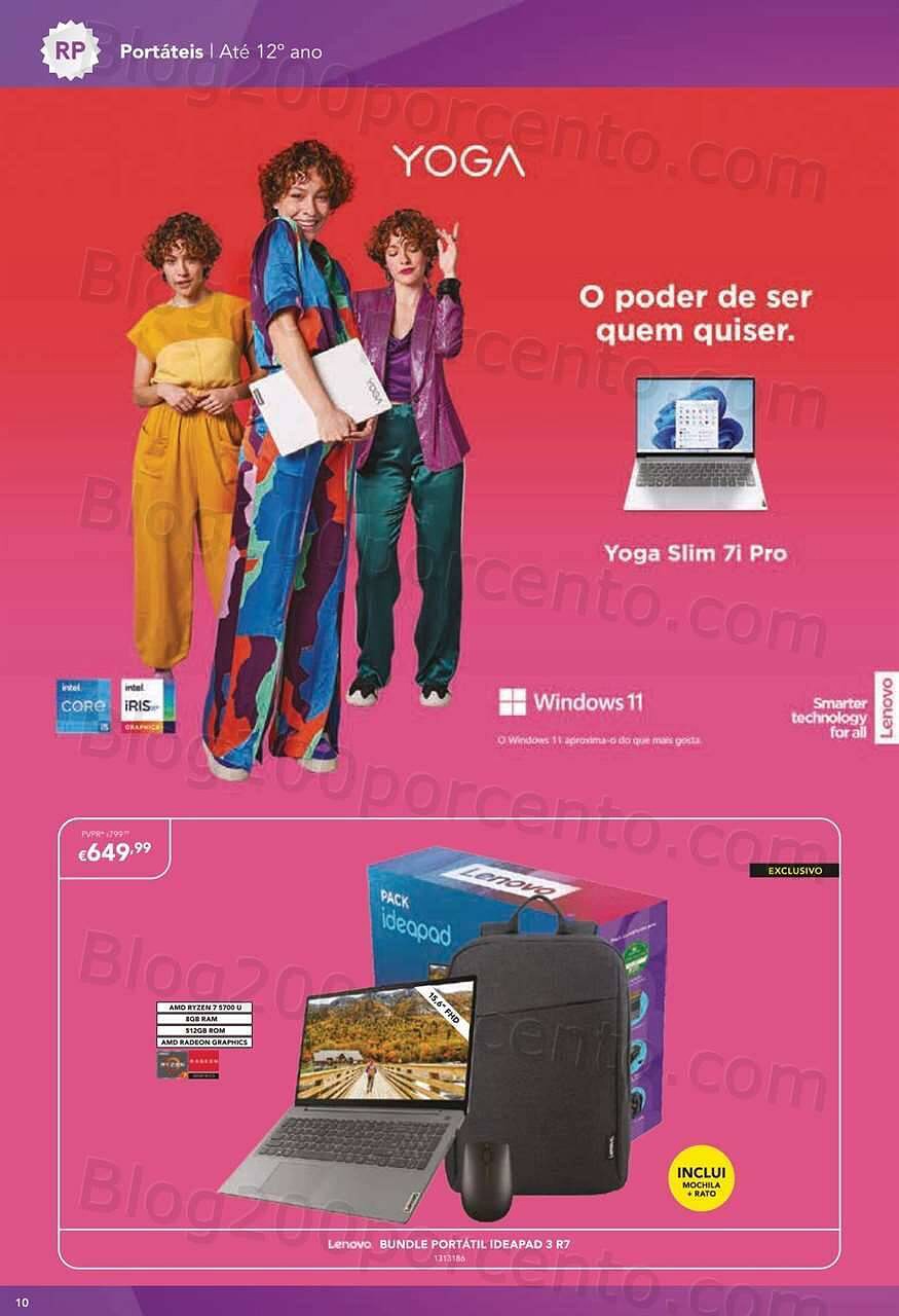 Antevisão Folheto RADIO POPULAR Especial Regresso às Aulas Promoções de 25 agosto a 25 setembro