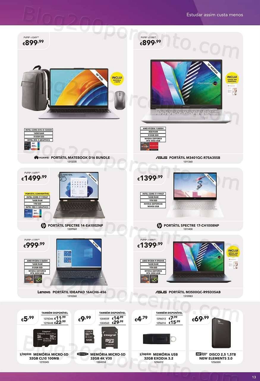 Antevisão Folheto RADIO POPULAR Especial Regresso às Aulas Promoções de 25 agosto a 25 setembro