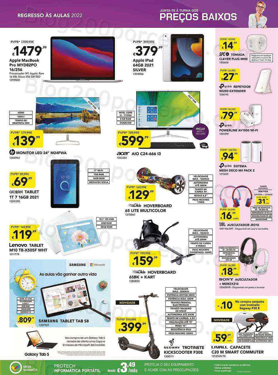 Antevisão Folheto RADIO POPULAR Especial Promoções de 25 agosto a 7 setembro