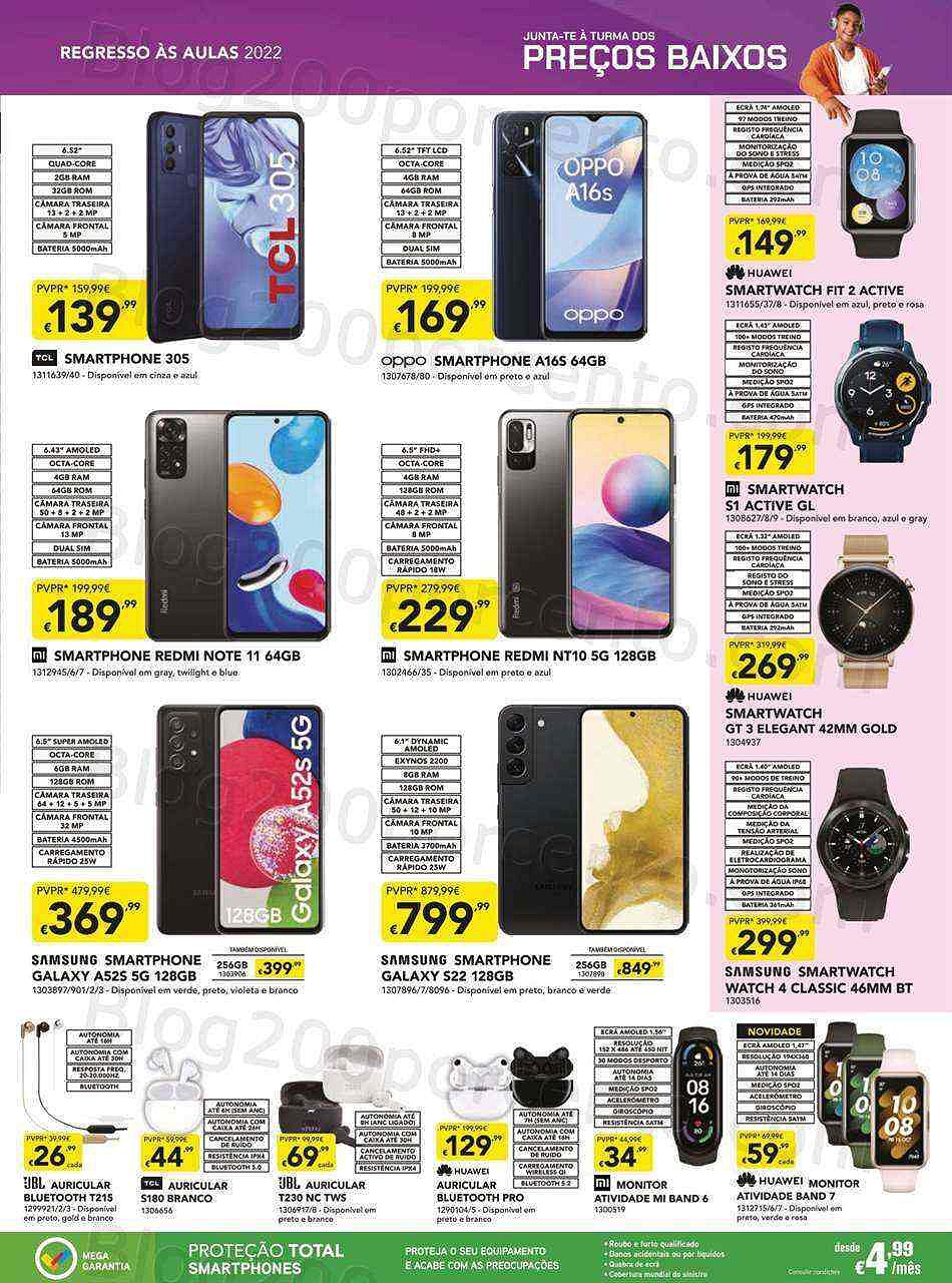 Antevisão Folheto RADIO POPULAR Especial Promoções de 25 agosto a 7 setembro