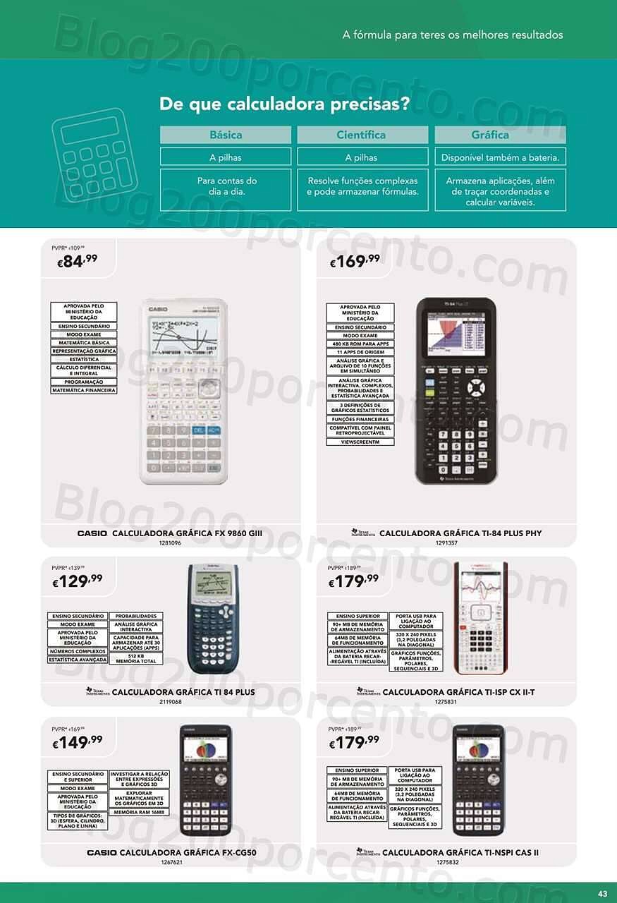 Antevisão Folheto RADIO POPULAR Especial Regresso às Aulas Promoções de 25 agosto a 25 setembro