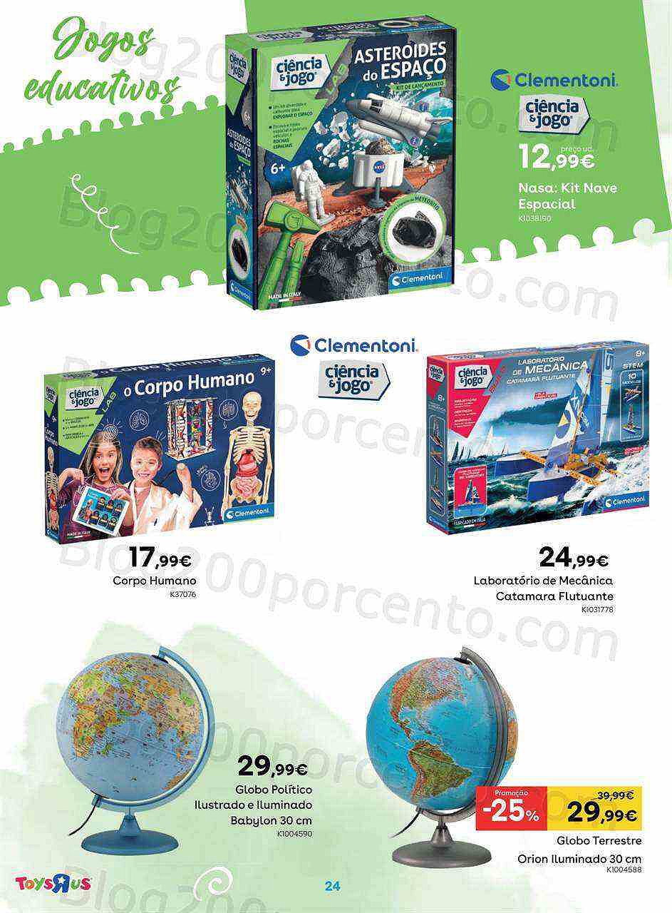 Antevisão Folheto TOYSRUS Regresso às Aulas Promoções de 22 agosto a 19 setembro