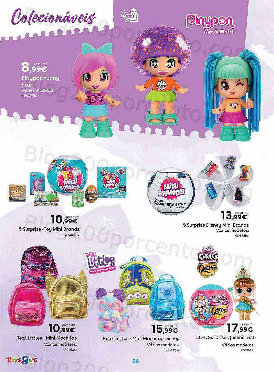 Antevisão Folheto TOYSRUS Regresso às Aulas Promoções de 22 agosto a 19 setembro