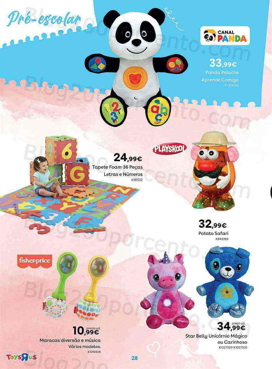 Antevisão Folheto TOYSRUS Regresso às Aulas Promoções de 22 agosto a 19 setembro