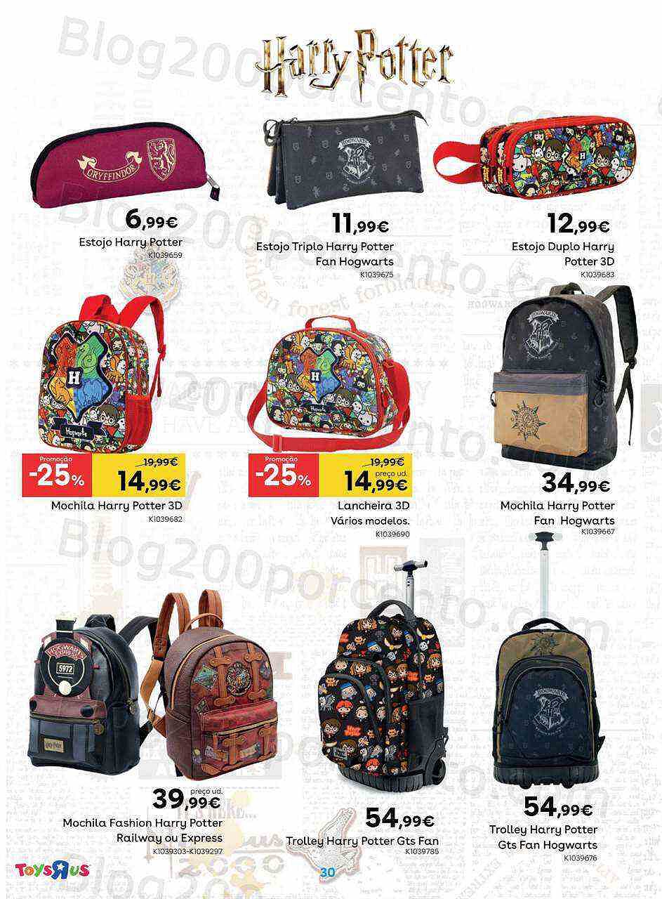 Antevisão Folheto TOYSRUS Regresso às Aulas Promoções de 22 agosto a 19 setembro