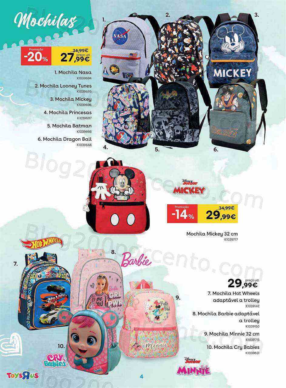 Antevisão Folheto TOYSRUS Regresso às Aulas Promoções de 22 agosto a 19 setembro