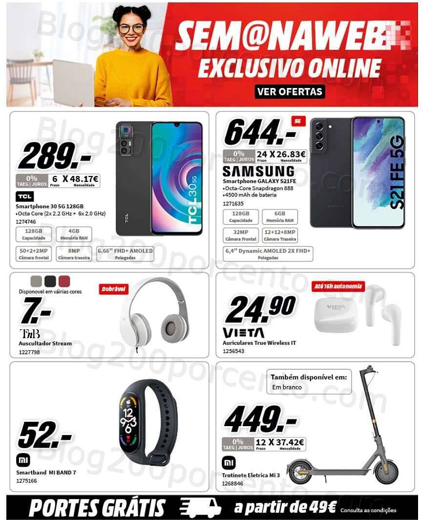 Antevisão Folheto MEDIA MARKT Promoções de 5 a 11 setembro