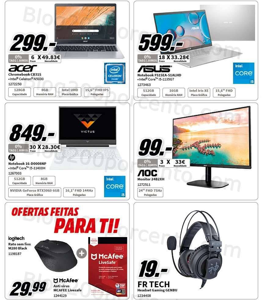 Antevisão Folheto MEDIA MARKT Promoções de 5 a 11 setembro