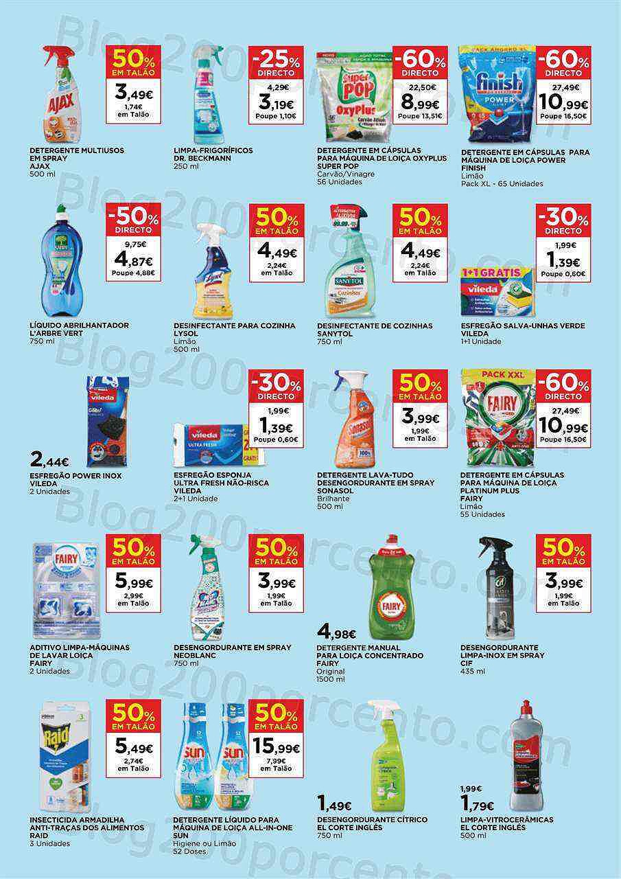 Antevisão Folheto EL CORTE INGLÉS Promoções de 9 a 22 setembro